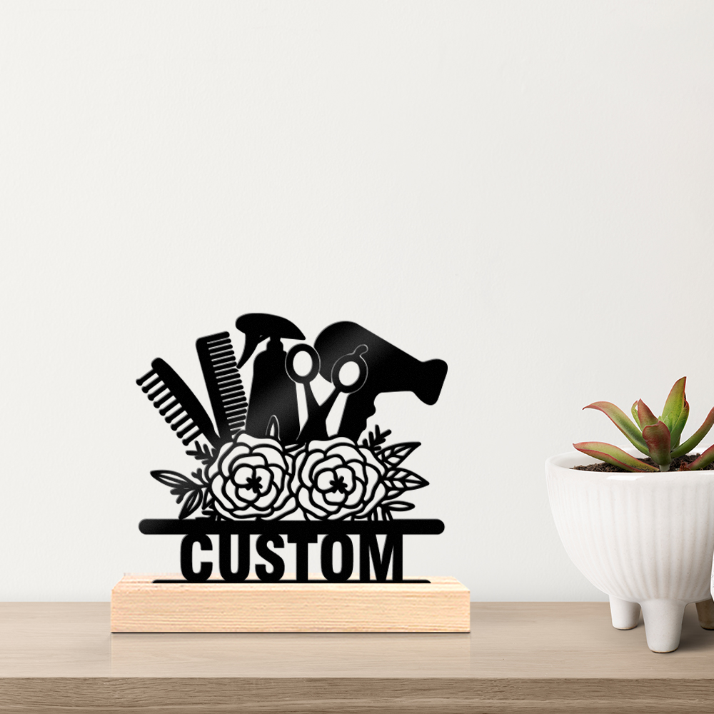 Home Decor Statue - 1pc Fashionable Personalized Custom Metal Statue