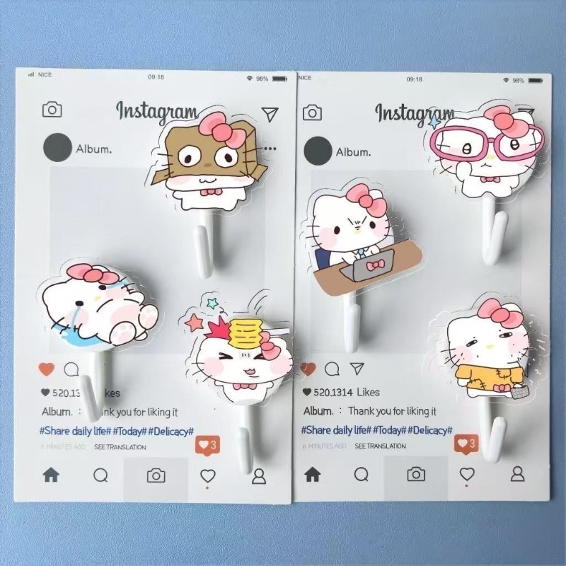 Home Decor Emoji - 2026 New Kawaii Hello Kitty Cartoon