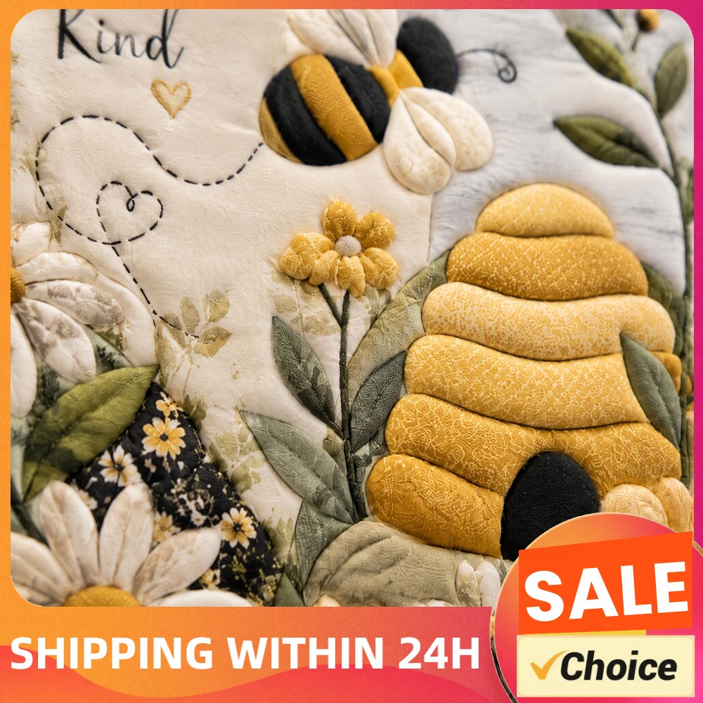 Home Decor Diy - Bee Themed DIY Fabric Art Kit