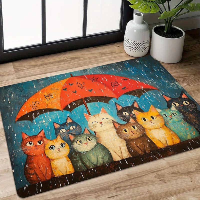 VIKAMA Rainy Day Cats Under Um - огляд і ціна Home Decor Under 1000