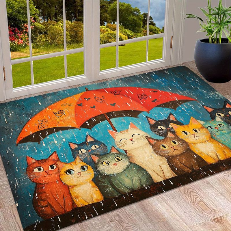 VIKAMA Rainy Day Cats Under Um - огляд і ціна Home Decor Under 1000