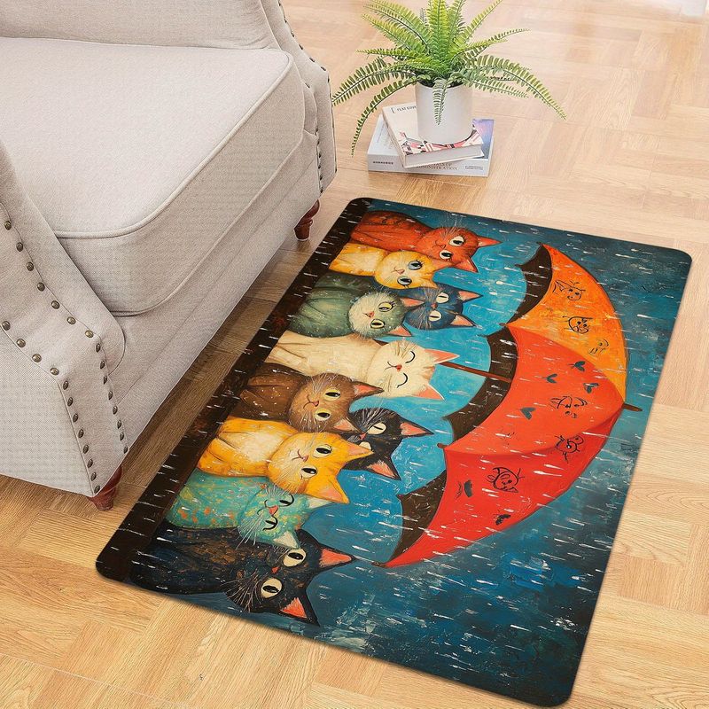 VIKAMA Rainy Day Cats Under Um - огляд і ціна Home Decor Under 1000