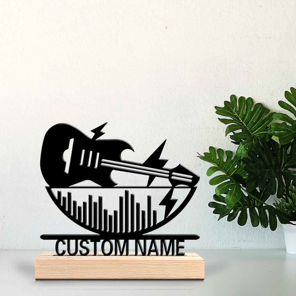 1pc Modern guitar Custom Lette - огляд і ціна Home Decor Statue