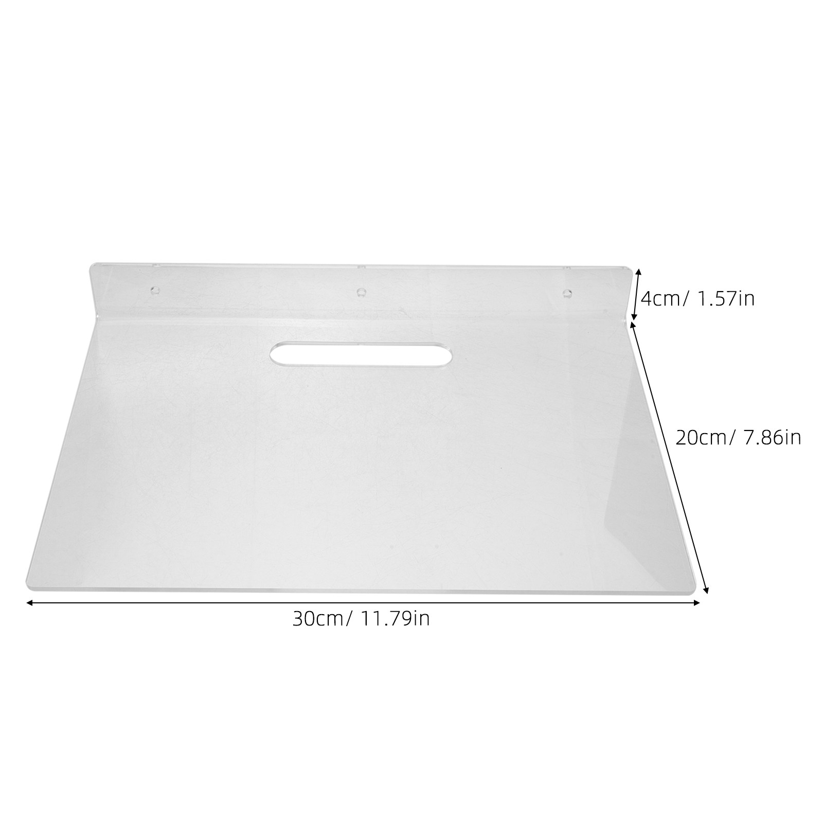 Clear Acrylic Wall Mounted Flo - огляд і ціна Floating Shelves