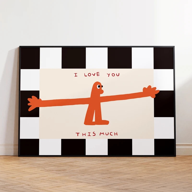 I Love You This Much Quote Wal - огляд і ціна Home Decor Quotes