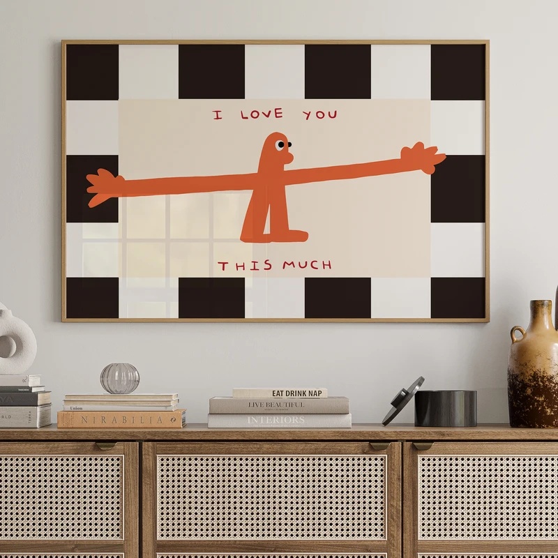 I Love You This Much Quote Wal - огляд і ціна Home Decor Quotes