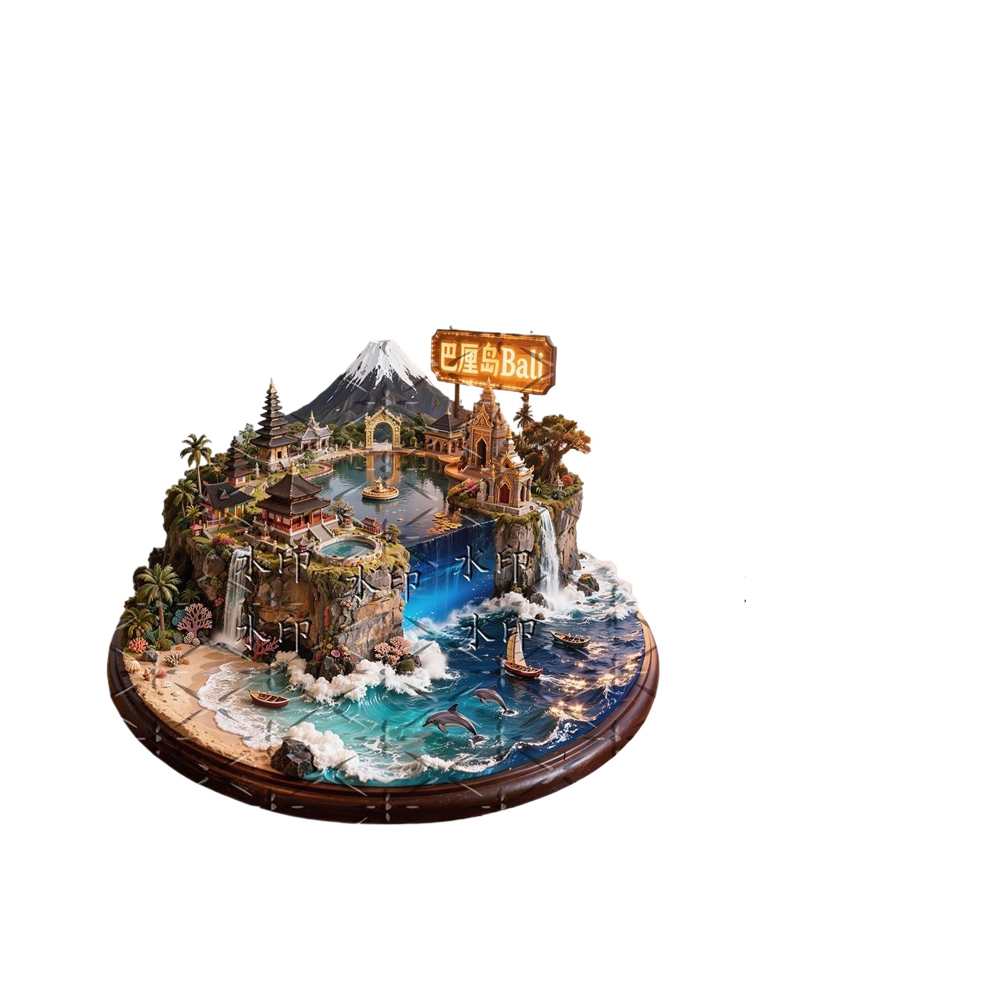 Embossed Metal Fridge Magnet B - огляд і ціна Home Decor Bali