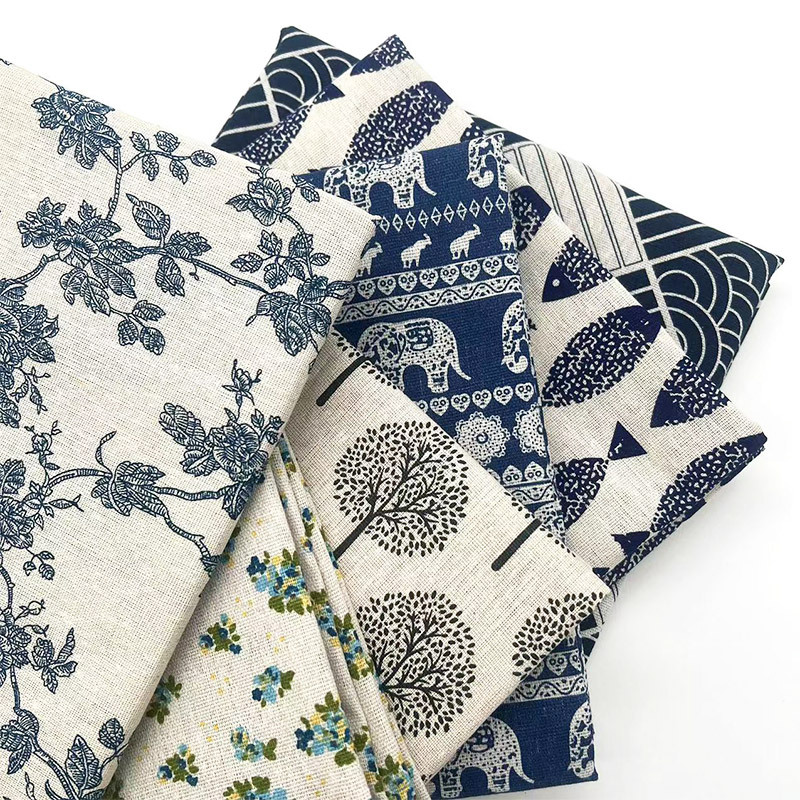 Retro Boho Floral Cotton Linen - огляд і ціна Home Decor Fabric