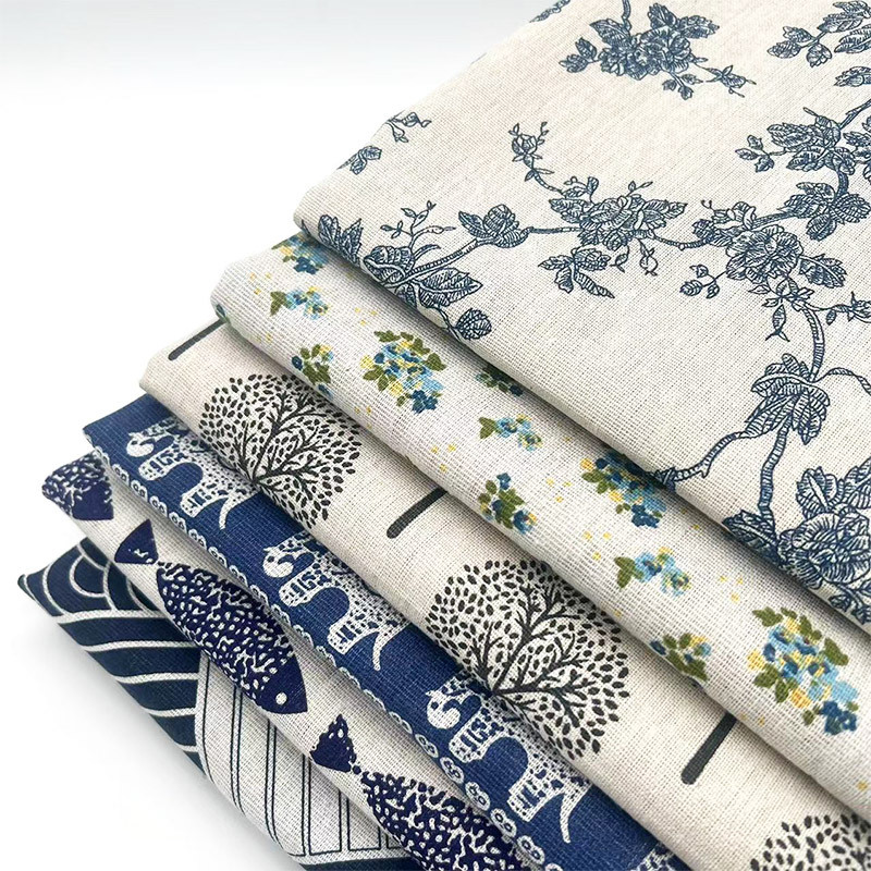 Retro Boho Floral Cotton Linen - огляд і ціна Home Decor Fabric