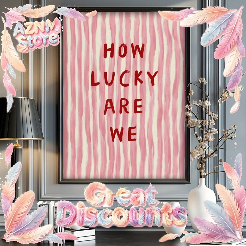 2026 How Lucky We Are Canvas P - огляд і ціна Home Decor How To