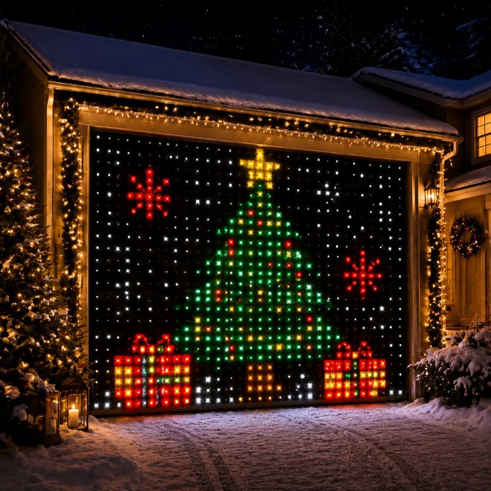 LED Pixel Curtain Lights Bluet - огляд і ціна Home Decor Diy