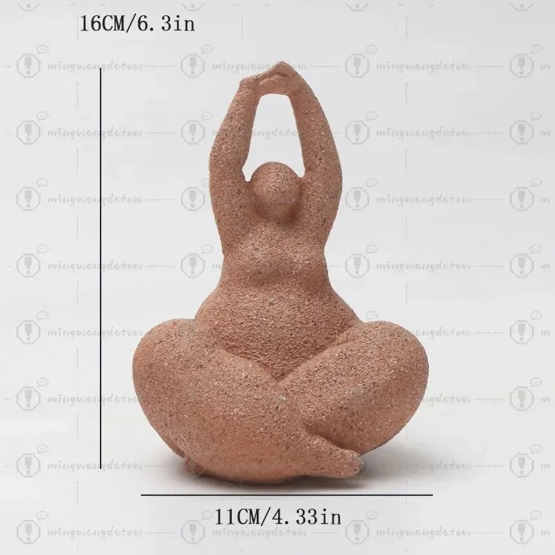 Handcrafted Sandstone Resin Fi - огляд і ціна Home Decor Statue