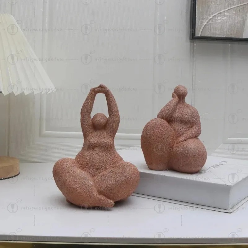 Handcrafted Sandstone Resin Fi - огляд і ціна Home Decor Statue