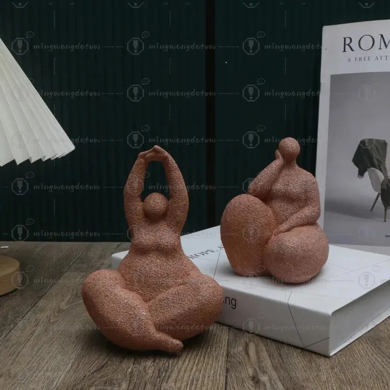 Handcrafted Sandstone Resin Fi - огляд і ціна Home Decor Statue