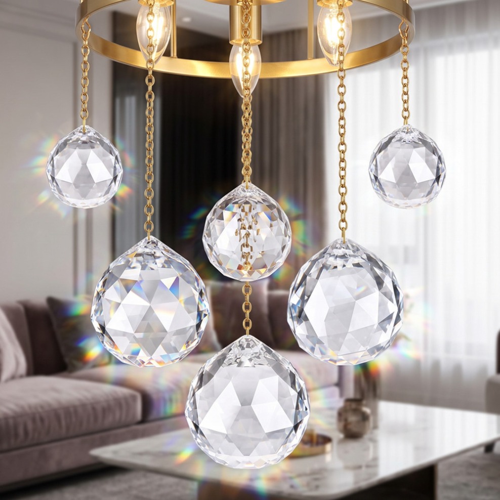 20/30/40/50/60mm Clear Crystal - огляд і ціна Crystal Sun Catcher