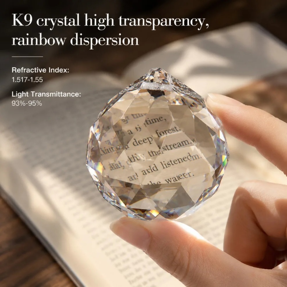 20/30/40/50/60mm Clear Crystal - огляд і ціна Crystal Sun Catcher