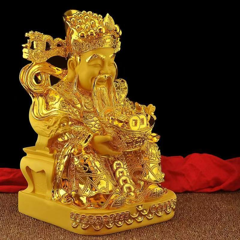 Feng Shui Gold God of Wealth L - огляд і ціна Home Decor Statue