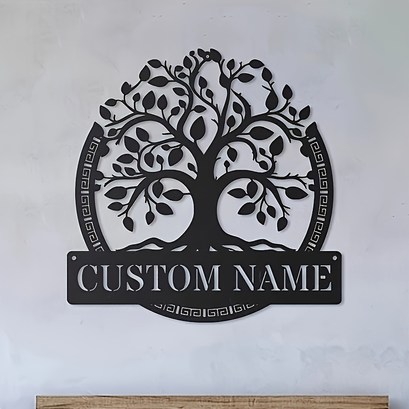 Custom Metal Wall Art of The T - огляд і ціна Home Decor Tree