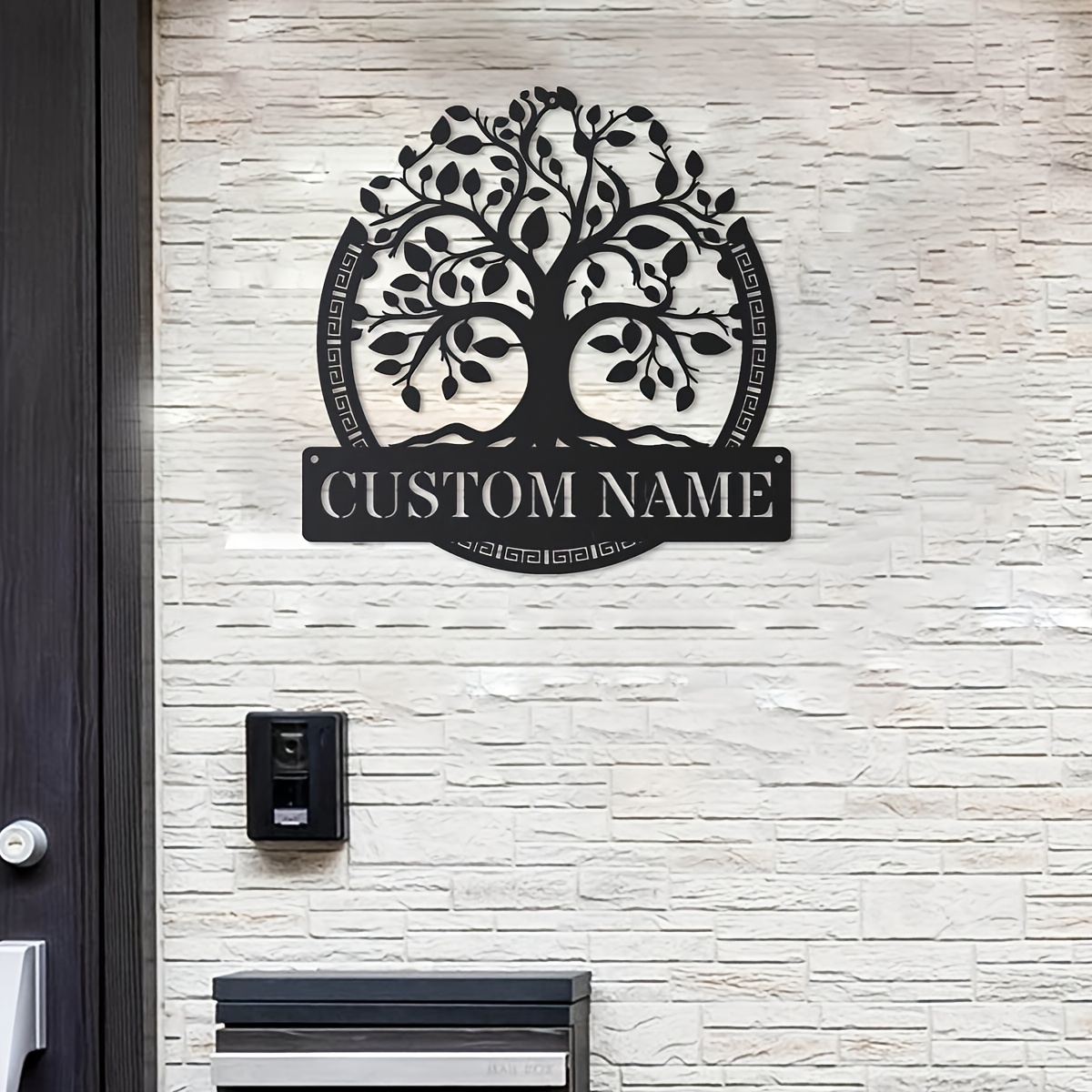 Custom Metal Wall Art of The T - огляд і ціна Home Decor Tree