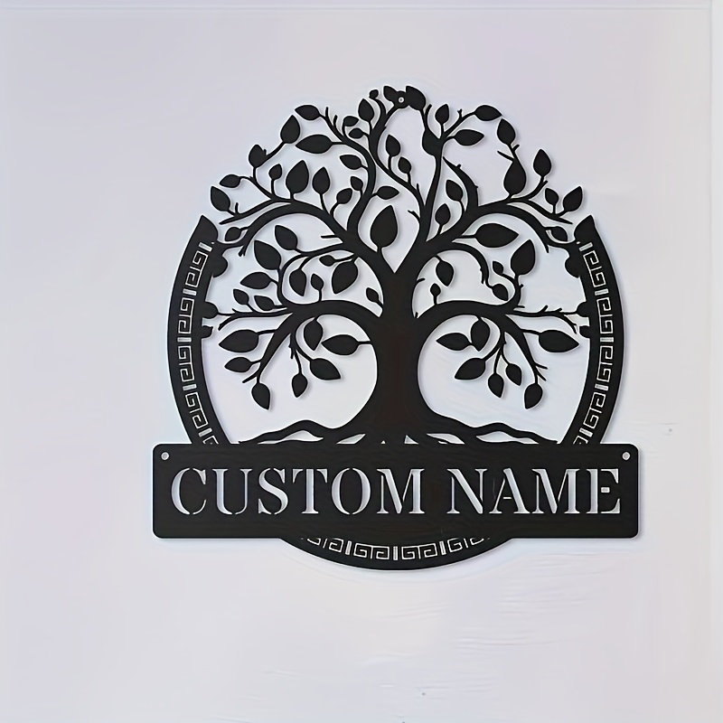 Custom Metal Wall Art of The T - огляд і ціна Home Decor Tree