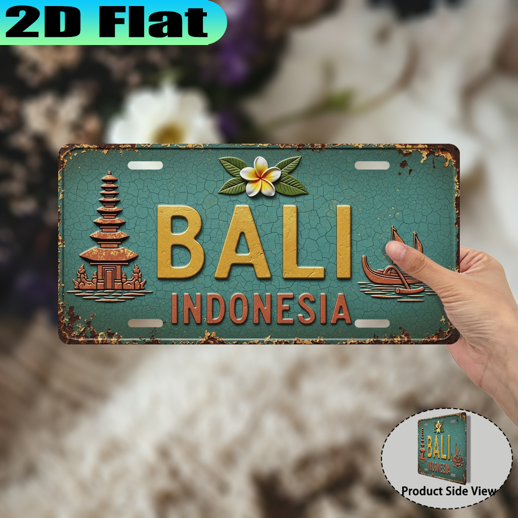 2D Flat - 1pc Bali-Themed Vint - огляд і ціна Home Decor Bali
