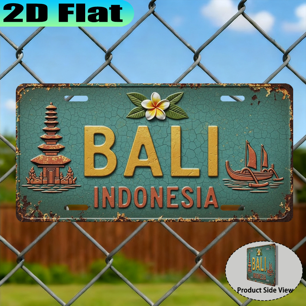 2D Flat - 1pc Bali-Themed Vint - огляд і ціна Home Decor Bali