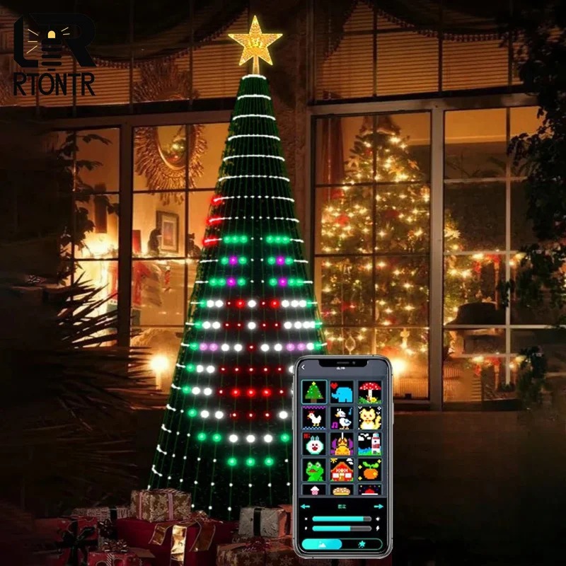 Christmas Star Tree Lights RGB - огляд і ціна Home Decor Tree