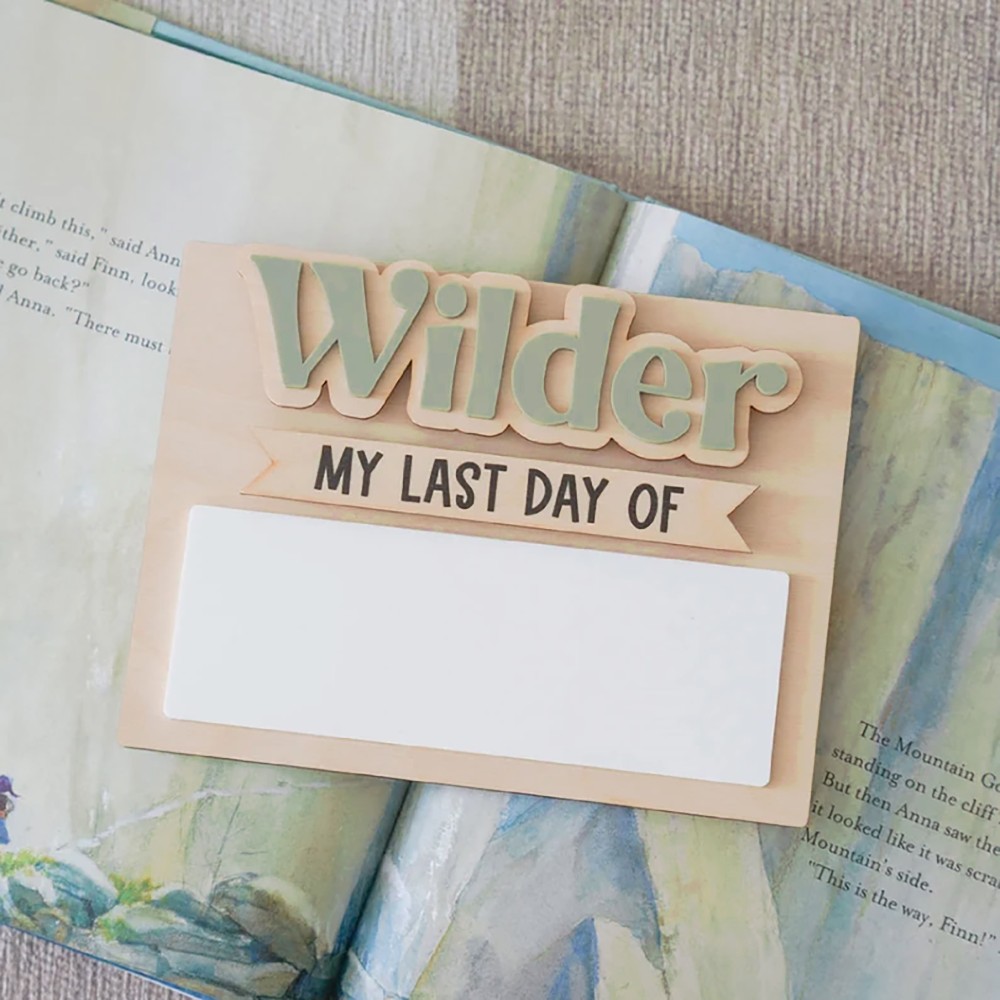 1Pc Custom First and Last Day  - огляд і ціна Home Decor Diy