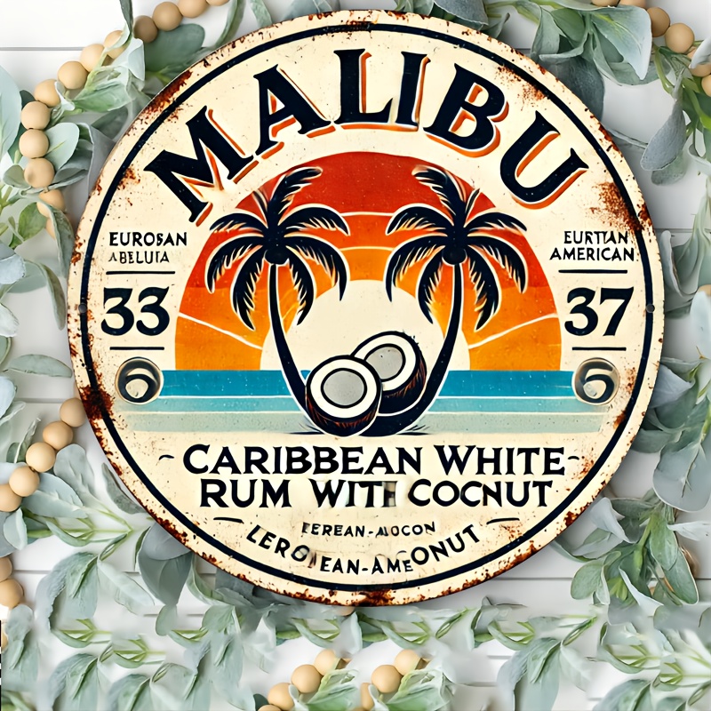 Vintage Malibu Rum Coconut Alu - огляд і ціна Home Decor Tree