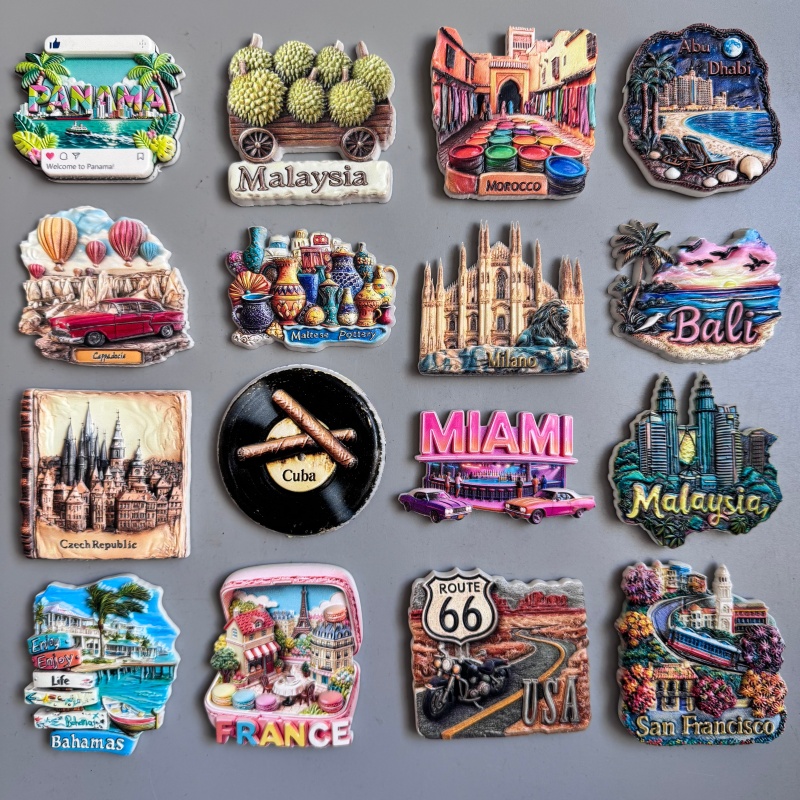 Fridge magnets Malta Malaysia  - огляд і ціна Home Decor Bali
