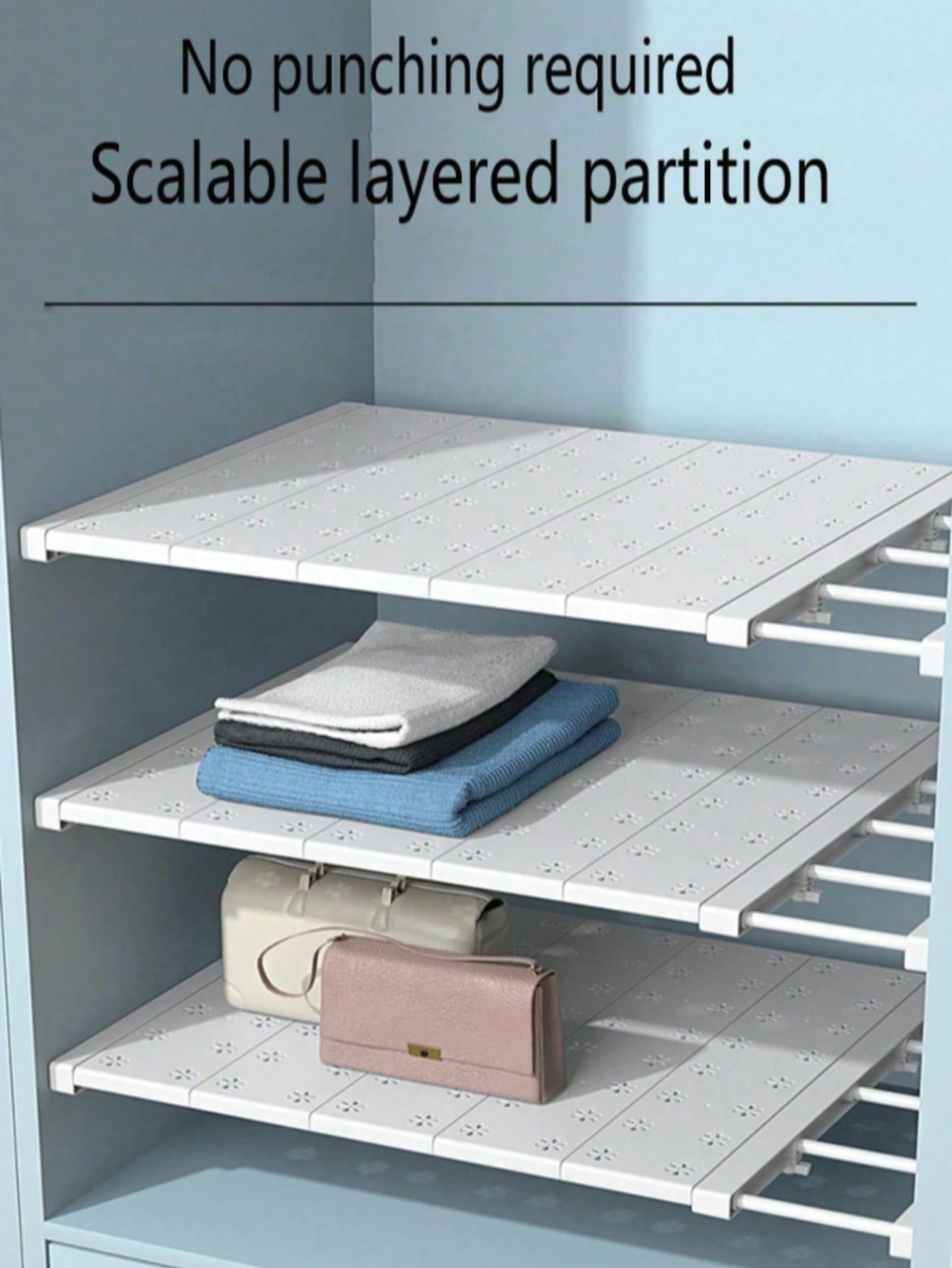 1 Pc Adjustable Closet Tension - огляд і ціна Floating Shelves