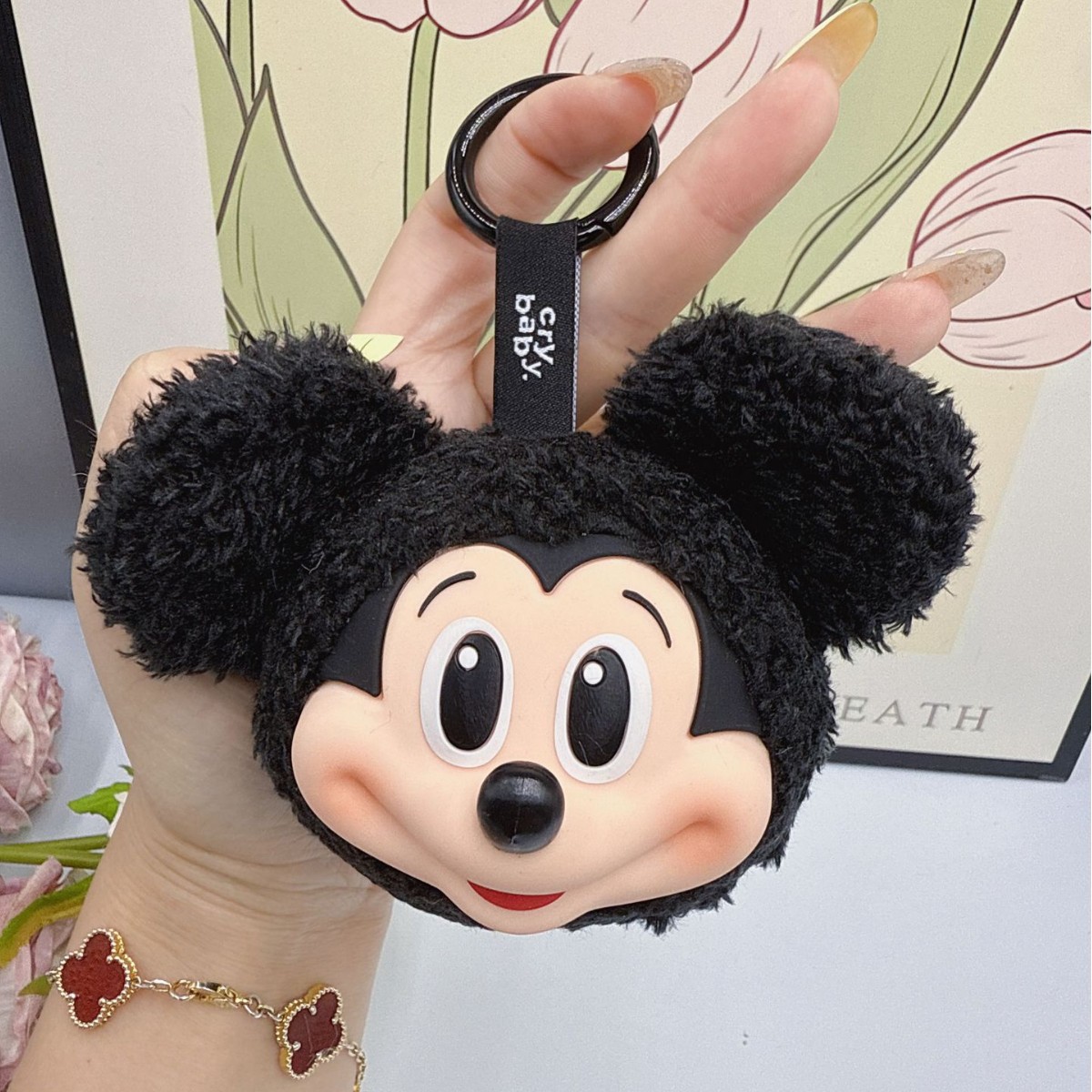 Mickey Minnie Plush Doll Keych - огляд і ціна Home Decor Statue