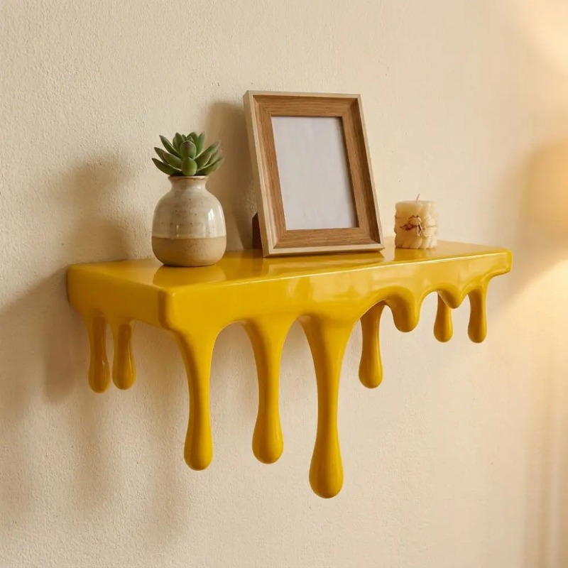 Decorative 3D Printed Drip Flo - огляд і ціна Floating Shelves