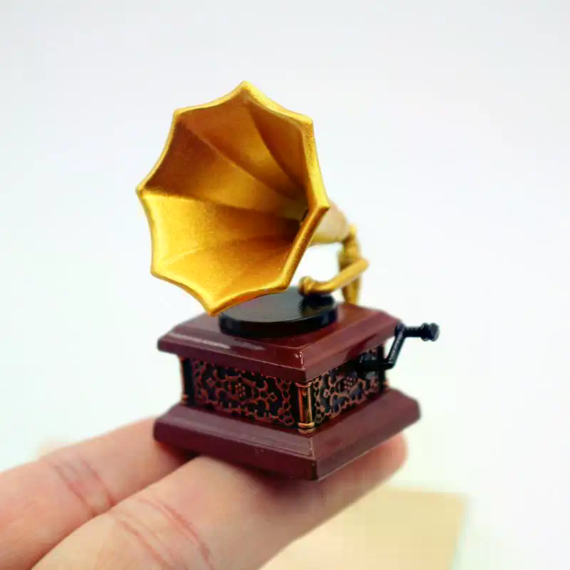 Dollhouse Vintage Phonograph M - огляд і ціна Home Decor Retro