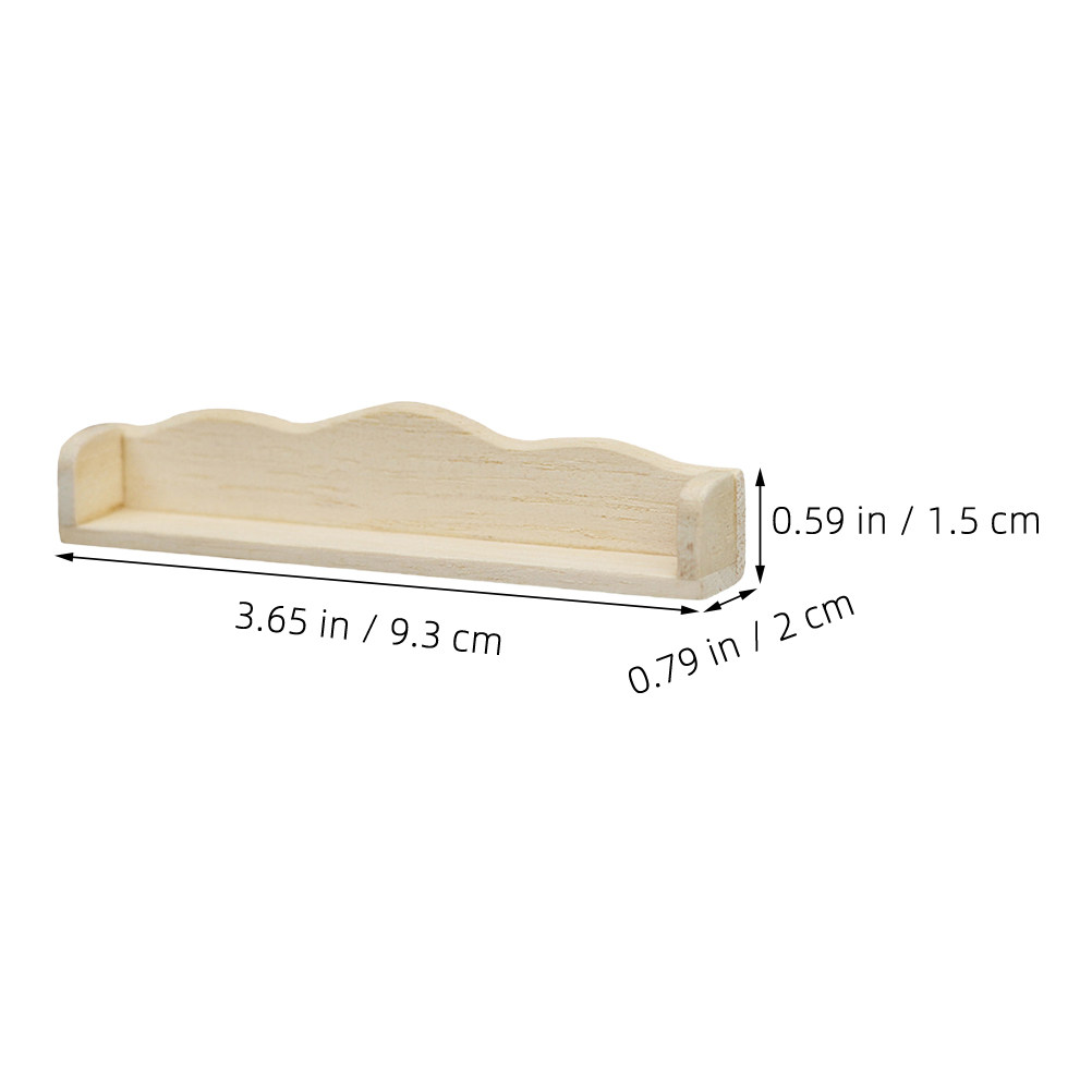 3Pcs Miniatures Wall Shelf For - огляд і ціна Floating Shelves