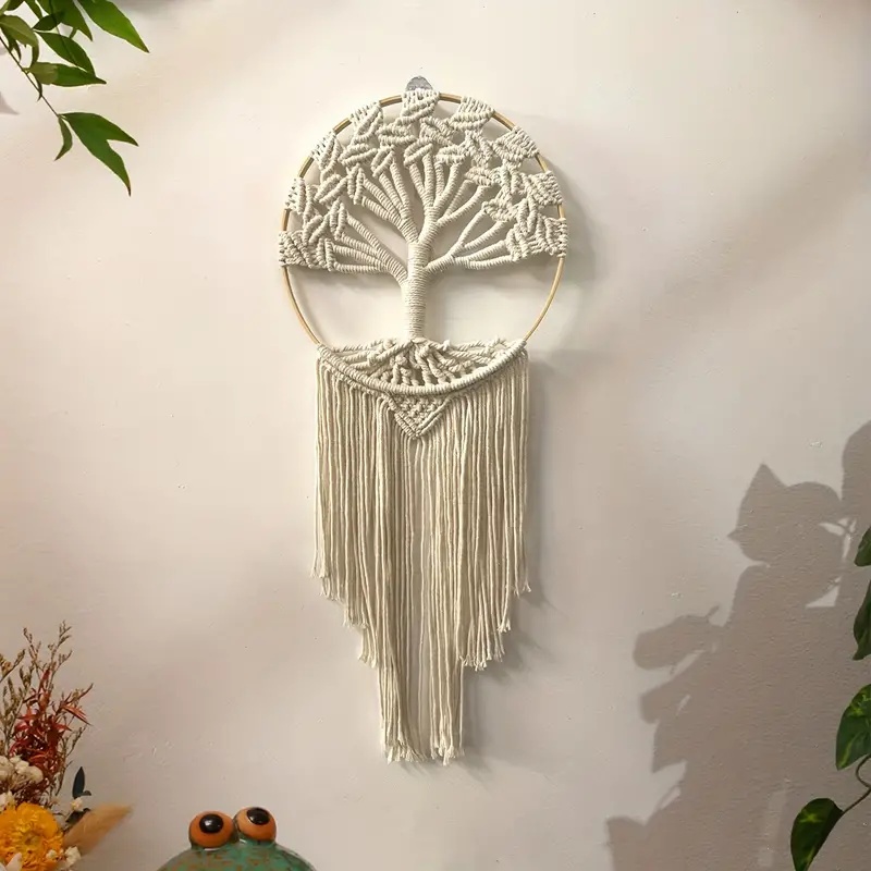 Tree of Life Macrame Wall Hang - огляд і ціна Home Decor Tree