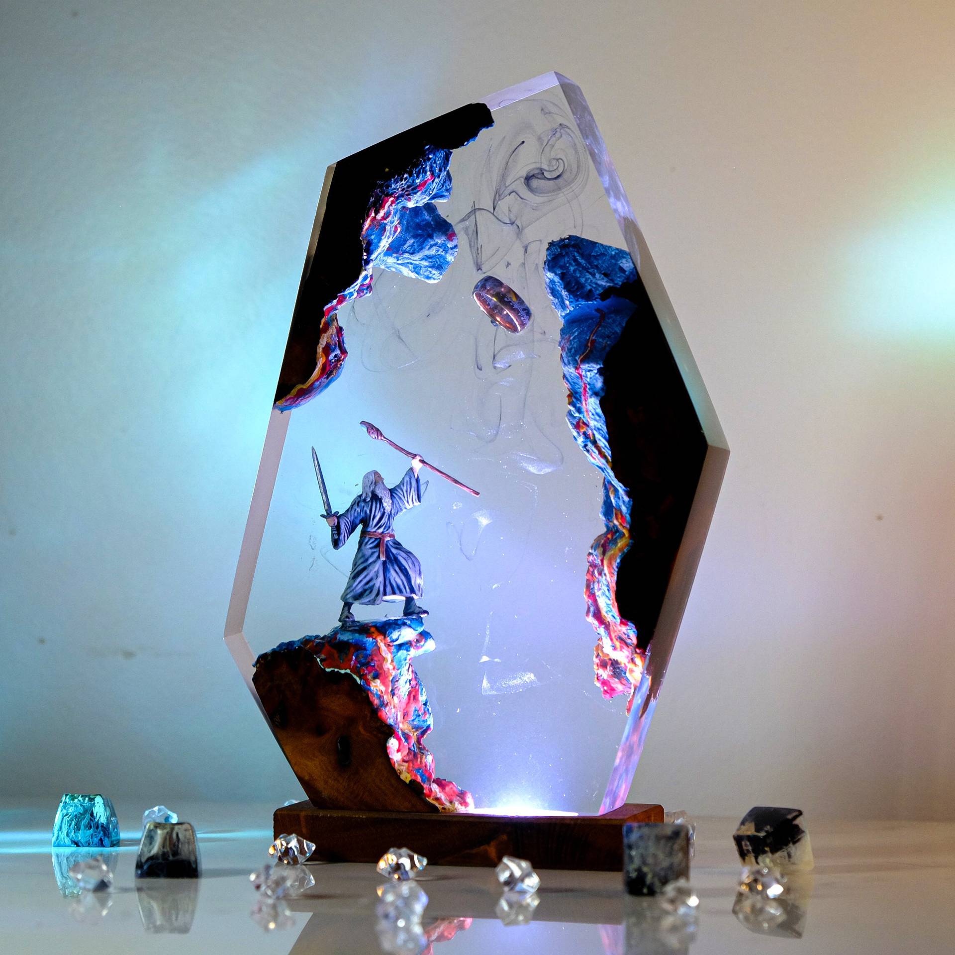 Movie Scence Figure Table Resi - огляд і ціна Home Decor Statue