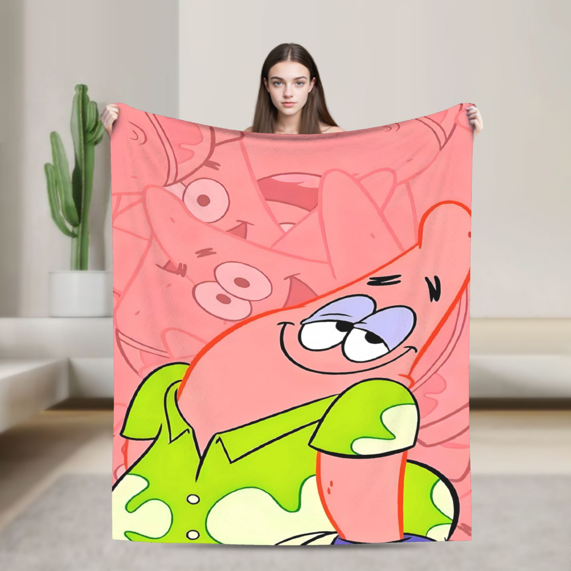 SpongeBobs Soft Pink Solo Patr - огляд і ціна Home Decor Solo