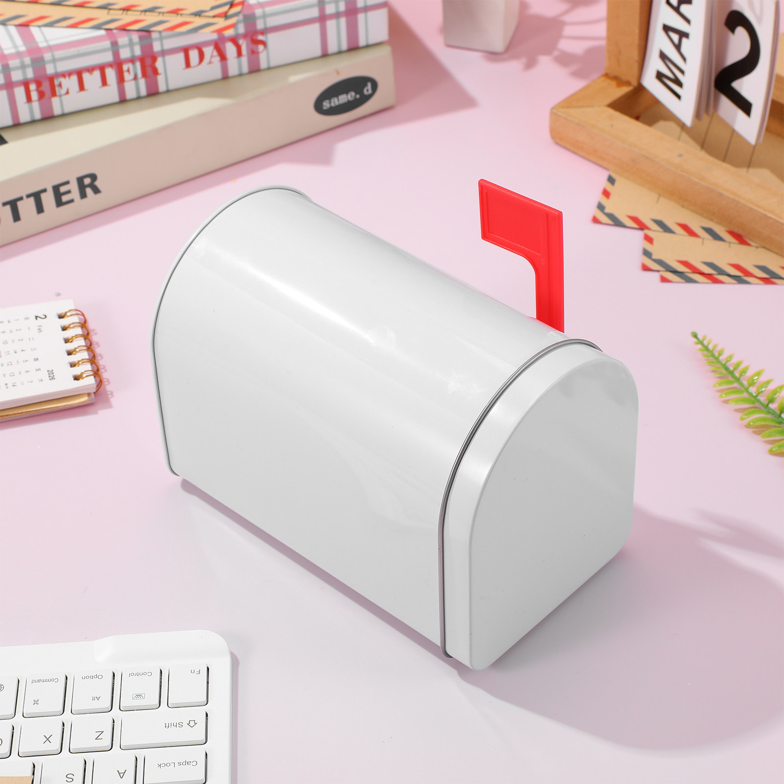 2Pcs Small Metal Mailbox Tinpl - огляд і ціна Home Decor Retro
