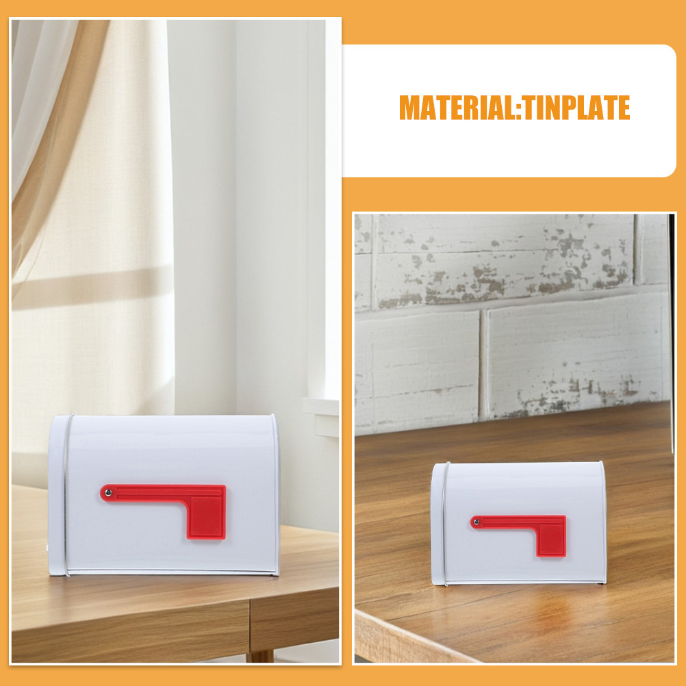 2Pcs Small Metal Mailbox Tinpl - огляд і ціна Home Decor Retro