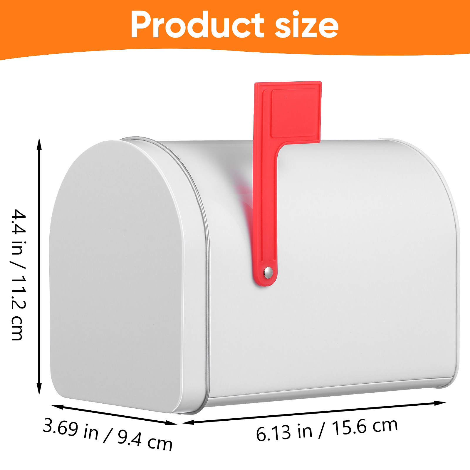 2Pcs Small Metal Mailbox Tinpl - огляд і ціна Home Decor Retro