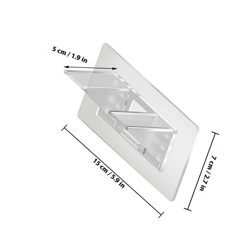 12Pcs Clear Acrylic Shelf Pegs - огляд і ціна Floating Shelves