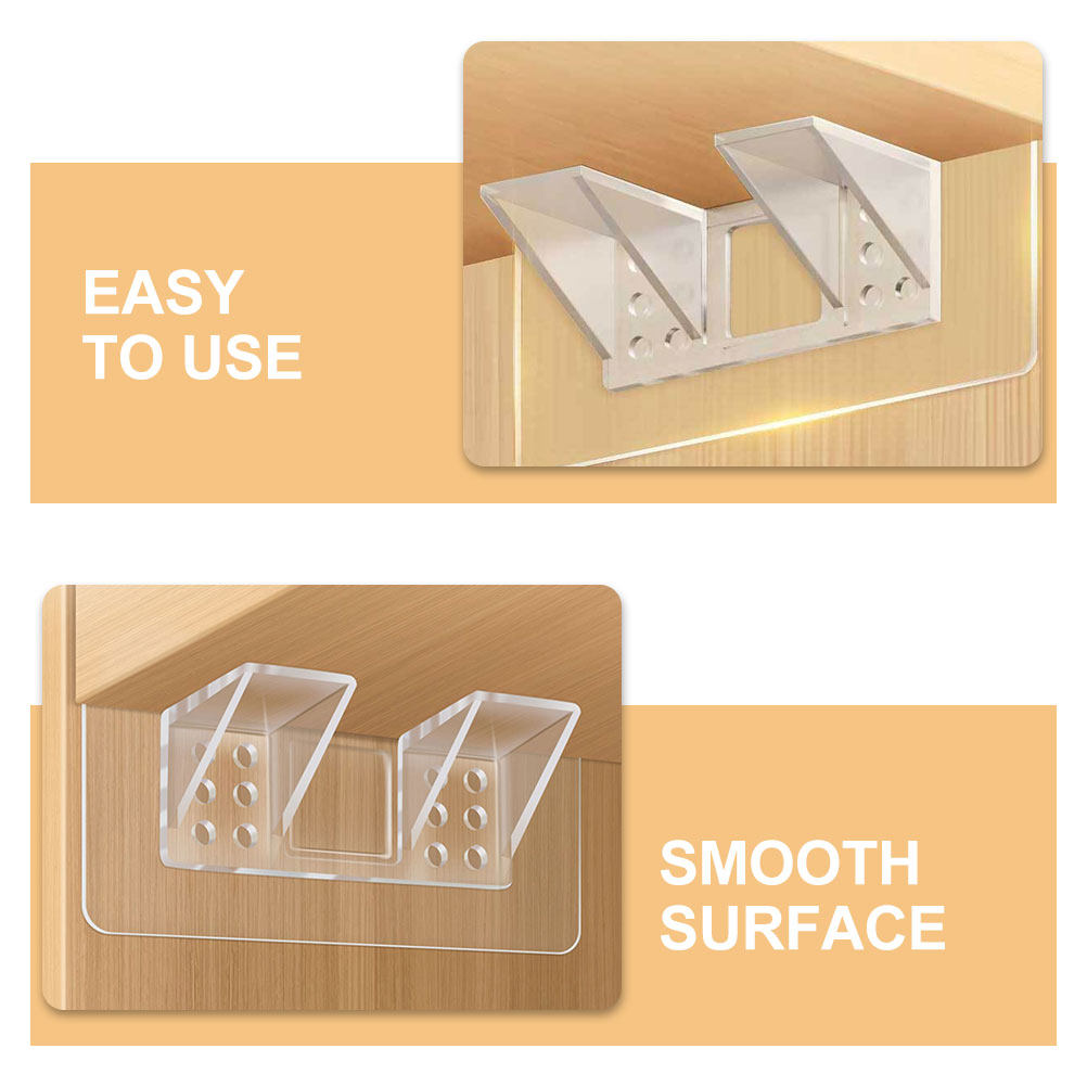 12Pcs Clear Acrylic Shelf Pegs - огляд і ціна Floating Shelves