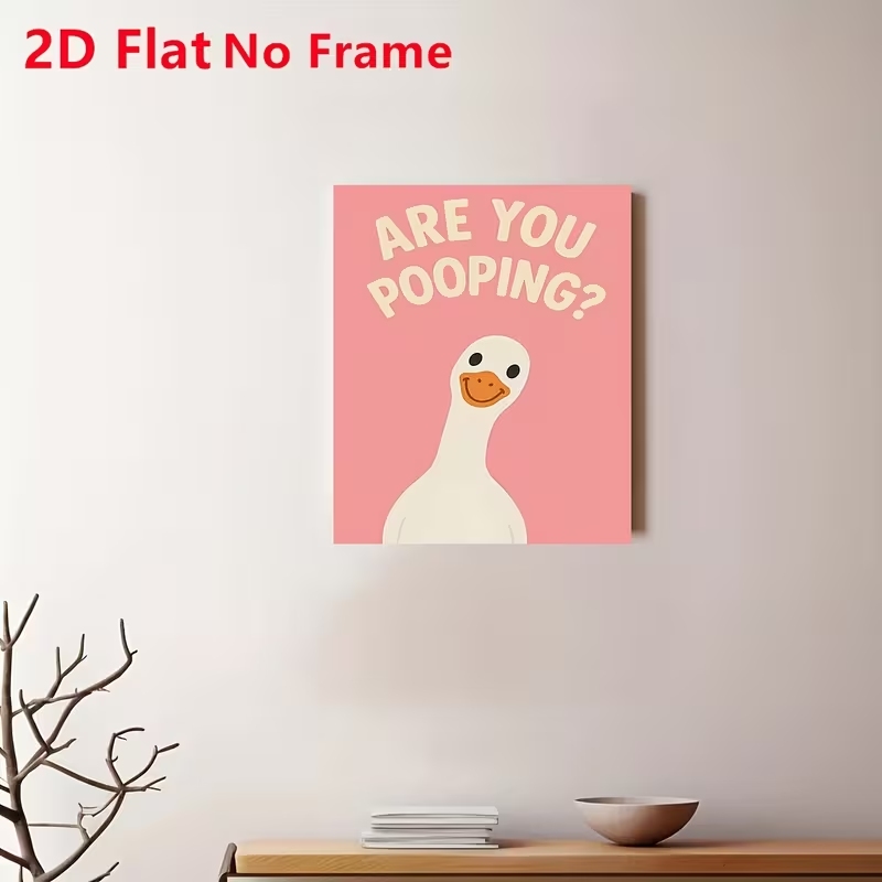 Modern Pink Are You Pooping Qu - огляд і ціна Home Decor Quotes