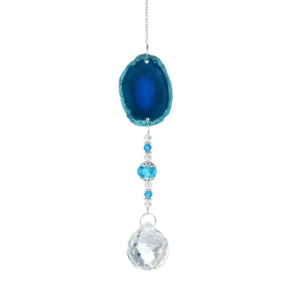 Natural Colorful Crystal Agate - огляд і ціна Crystal Sun Catcher