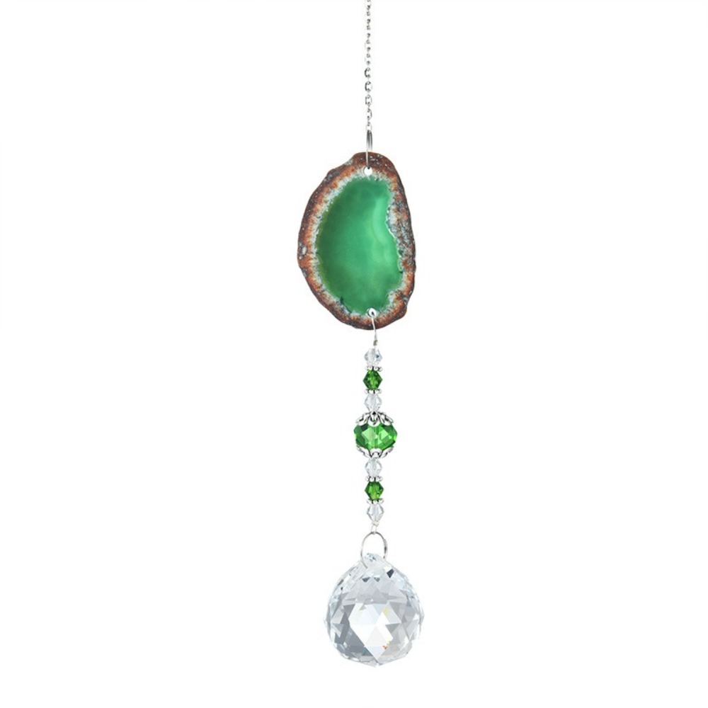 Natural Colorful Crystal Agate - огляд і ціна Crystal Sun Catcher