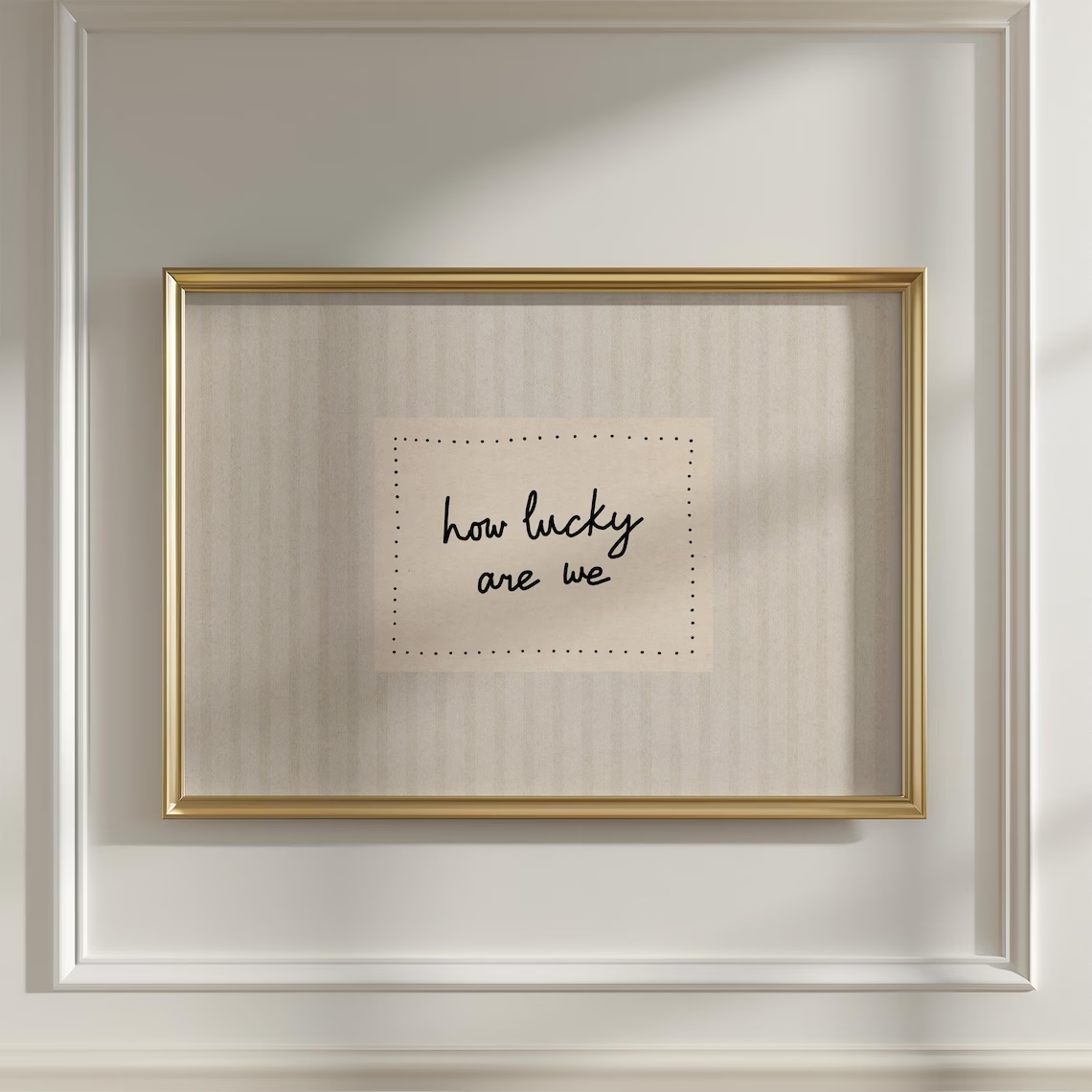 Modern,Minimalist How Lucky Ar - огляд і ціна Home Decor Quotes