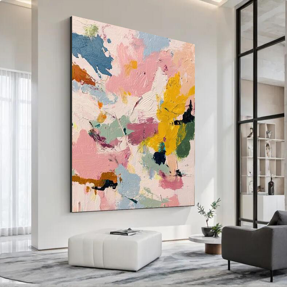 Modern Handmade Abstract Oil P - огляд і ціна Home Decor Free Images