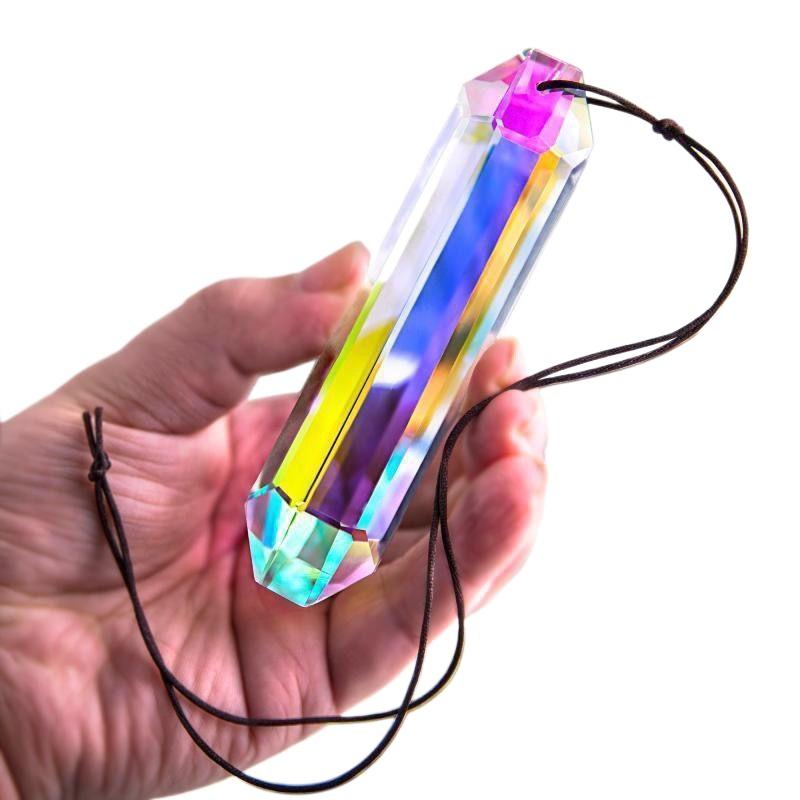 Artificial Colorful Crystal Ha - огляд і ціна Crystal Sun Catcher