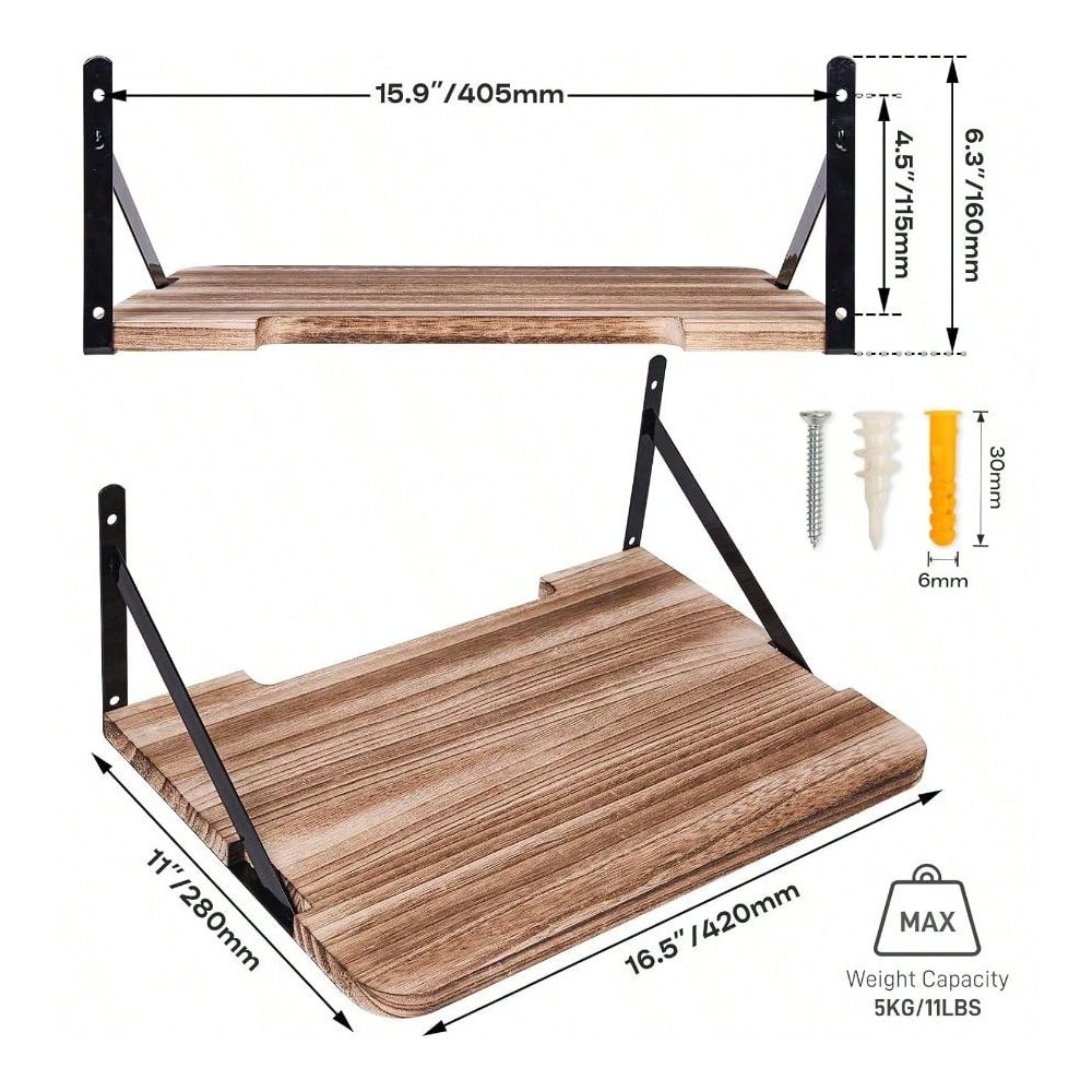 Shelf, 16.2 X 11 L, Router Wal - огляд і ціна Floating Shelves